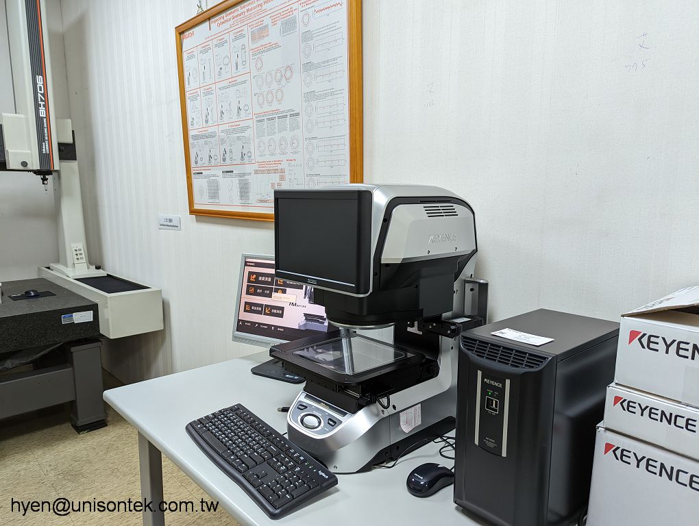rapid measurement device for part dimension
